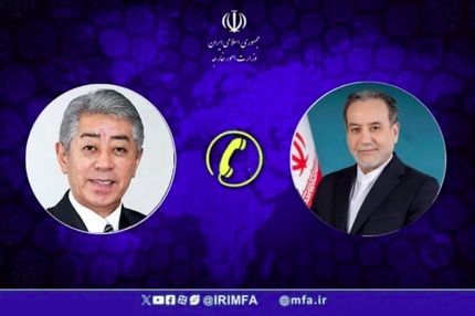 حمایت وزیر خارجه ژاپن از تداوم مذاکرات ایران و آمریکا در گفتگو با عراقچی