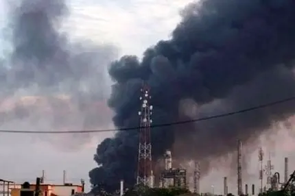 منشا انفجار در پالایشگاه جزیره لاوان چه بود؟