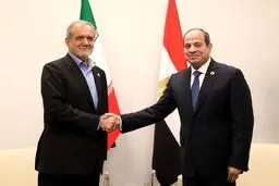 پزشکیان در پاسخ به السیسی: اگر تجاوز ادامه یابد، قاطعانه به آن پاسخ می‌دهیم