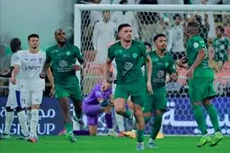 تساوی دراماتیک الهلال و الاهلی؛ ال‌کلاسیکو عربستان با قضاوت فغانی