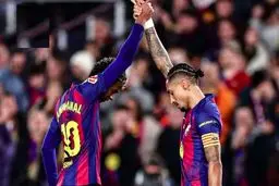 نتیجه بازی بارسلونا - اوساسون؛ سه امتیاز کامل برای صدرنشین لالیگا