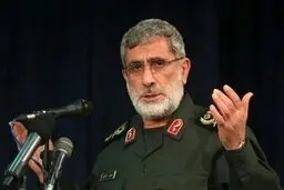 هشدار سردار قاآنی به نتانیاهو