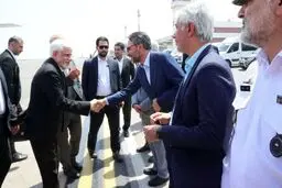 عارف برای رسیدگی به حادثه بندر شهید رجایی به بندرعباس رفت