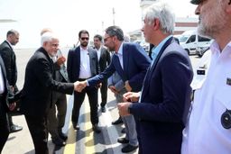 عارف برای رسیدگی به حادثه بندر شهید رجایی به بندرعباس رفت