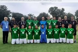 تیم ملی فوتبال ۷ نفره ایران محروم شد