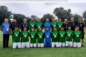 تیم ملی فوتبال ۷ نفره ایران محروم شد