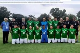تیم ملی فوتبال ۷ نفره ایران محروم شد