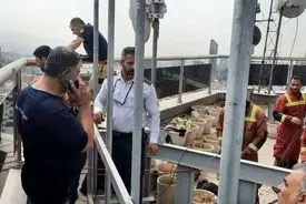 جزئیات حادثه سقوط بالابر در خیابان ولیعصر؛ یک کشته و یک مصدوم