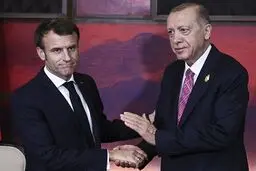 گفتگوی ماکرون و اردوغان درباره به رسمیت شناختن فلسطین