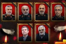 زمان مراسم تشییع فرماندهان شهید اعلام شد